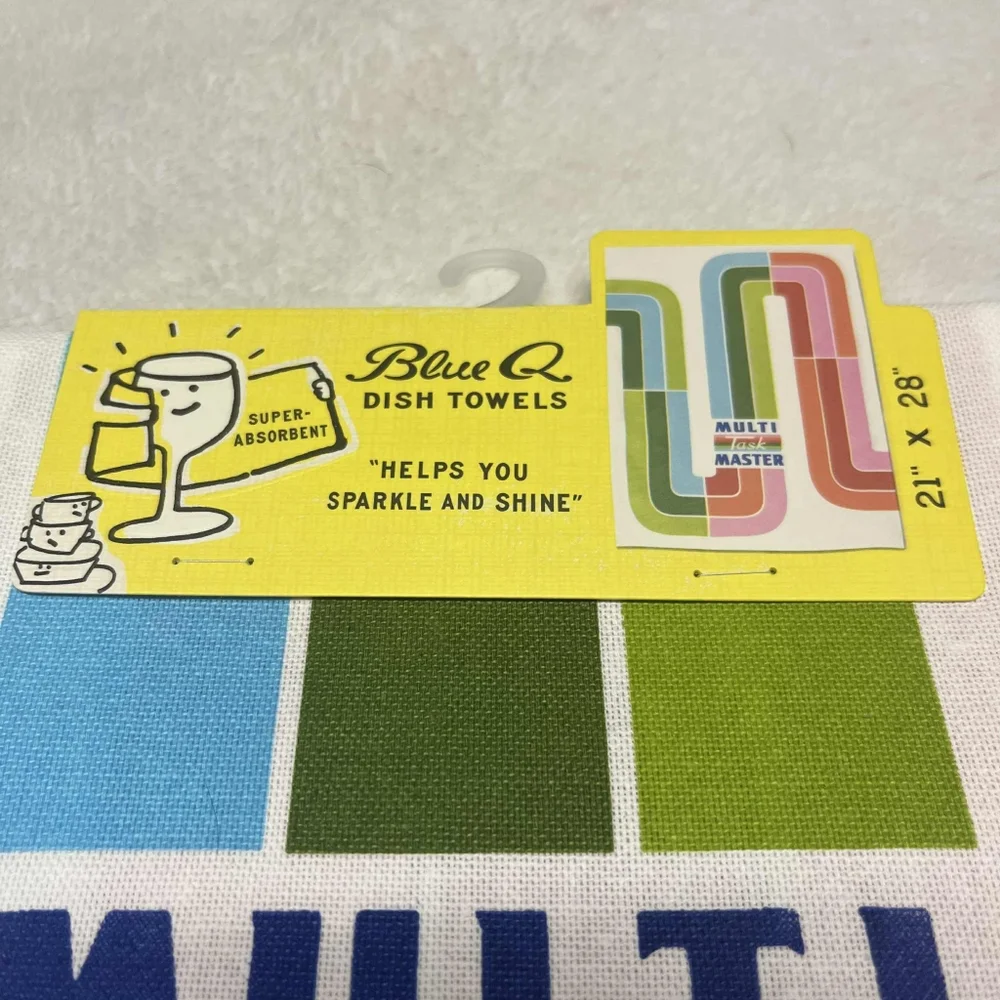 Blue Q Multi Task Master Funny Dishtowel Novelty Gag Gift